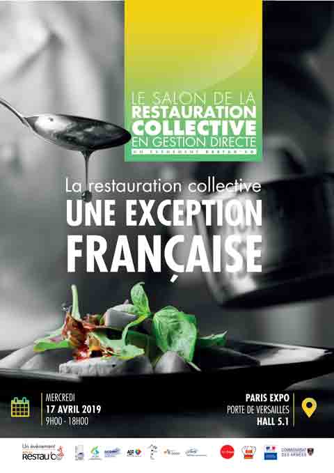 RENDEZ-VOUS AU SALON DE LA RESTAURATION COLLECTIVE EN GESTION DIRECTE