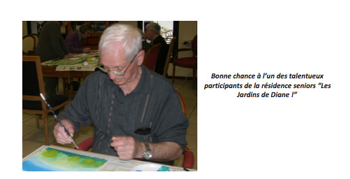 Un grand succès pour le concours de peinture en EHPAD et résidences seniors Un grand succès pour le concours de peinture en EHPAD et résidences seniors