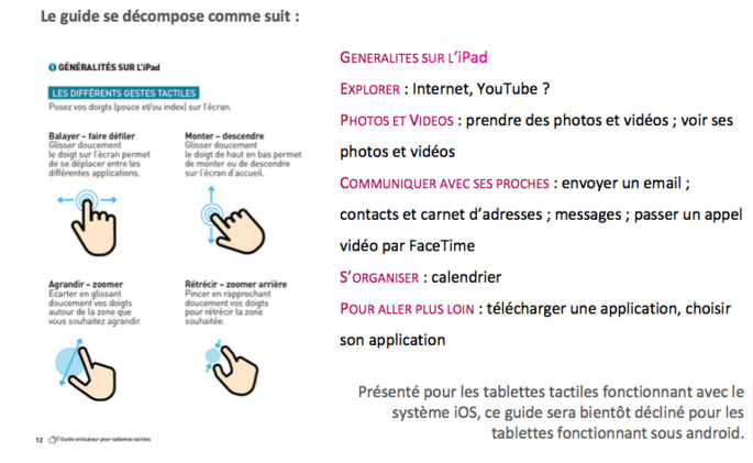 La Fondation Médéric Alzheimer édite un guide d’utilisation des tablettes numériques afin de lutter contre l’isolement des personnes âgées