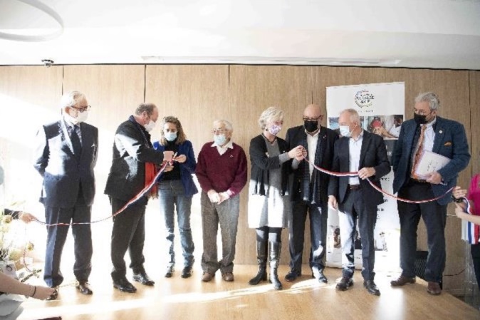 Brigitte Bourguignon en visite dans un EHPAD des Yvelines