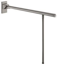 La barre de maintien rabattable et amovible Be-Line®. ©DELABIE La barre de maintien rabattable et amovible Be-Line®. ©DELABIE