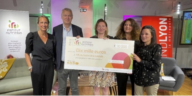 En 2022, le Prix de l’Institut Nutrition a été décerné à l’IME du Centre de la Gabrielle pour son projet Lettres Savoureuses. ©DR En 2022, le Prix de l’Institut Nutrition a été décerné à l’IME du Centre de la Gabrielle pour son projet Lettres Savoureuses. ©DR