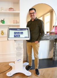 Loïc Fruleux, président de Wivy. Loïc Fruleux, président de Wivy.