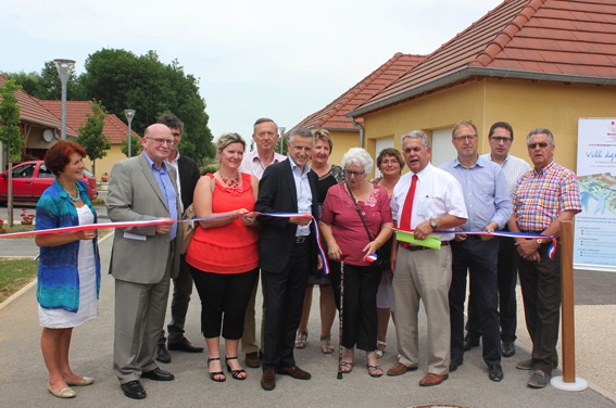 Inauguration de la Résidence Mutualiste "Jules Sauvageot" et du Vill'âge Bleu© de Nuits-St-Georges en Bourgogne