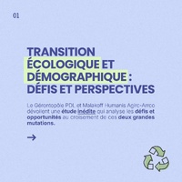Quand écologie et vieillissement se rejoignent : une étude inédite sur les défis croisés des transitions écologique et démographique