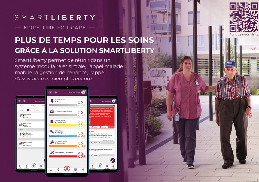 SmartLiberty, de NEXUS/FRANCE : success story à l’EHPAD d’Alterszentrum zur Rose SmartLiberty, de NEXUS/FRANCE : success story à l’EHPAD d’Alterszentrum zur Rose
