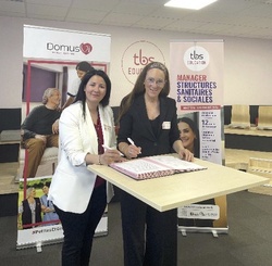 Un partenariat d’excellence entre DomusVi et TBS Education au service du bien-vieillir Un partenariat d’excellence entre DomusVi et TBS Education au service du bien-vieillir