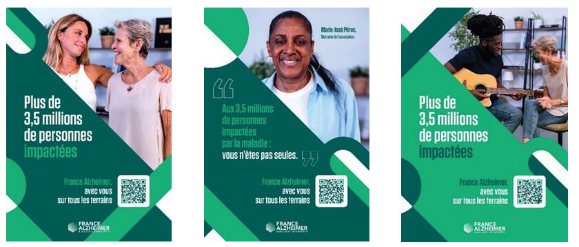 France Alzheimer dévoile sa nouvelle campagne soutenue par Marie-José Pérec