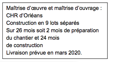 CHR d'Orléans : Pose de la 1ère pierre du nouvel EHPAD du Pôle Personnes âgées