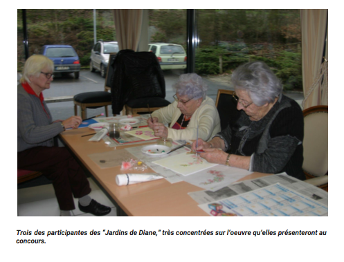 Un grand succès pour le concours de peinture en EHPAD et résidences seniors Un grand succès pour le concours de peinture en EHPAD et résidences seniors