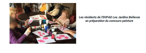 Un grand succès pour le concours de peinture en EHPAD et résidences seniors Un grand succès pour le concours de peinture en EHPAD et résidences seniors