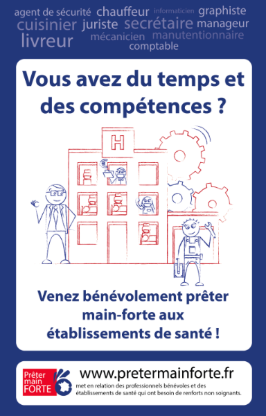 Prêtermainforte : un service accessible à tous pour mettre en relation les citoyens professionnels bénévoles et les établissements de santé