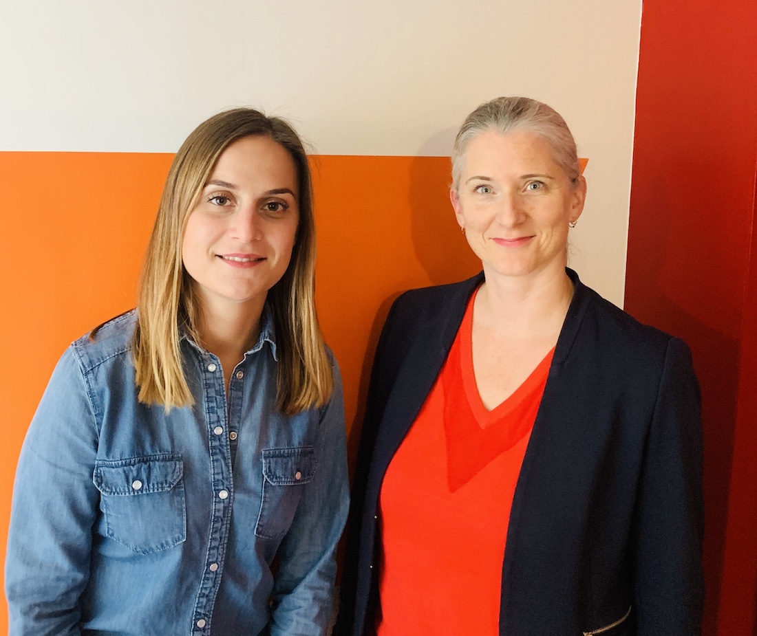 Élise Proult et Caroline Martinaud, auteures des deux rapports de l'ANAP sur la mutualisation des IDE et l'hébergement temporaire. ©DR