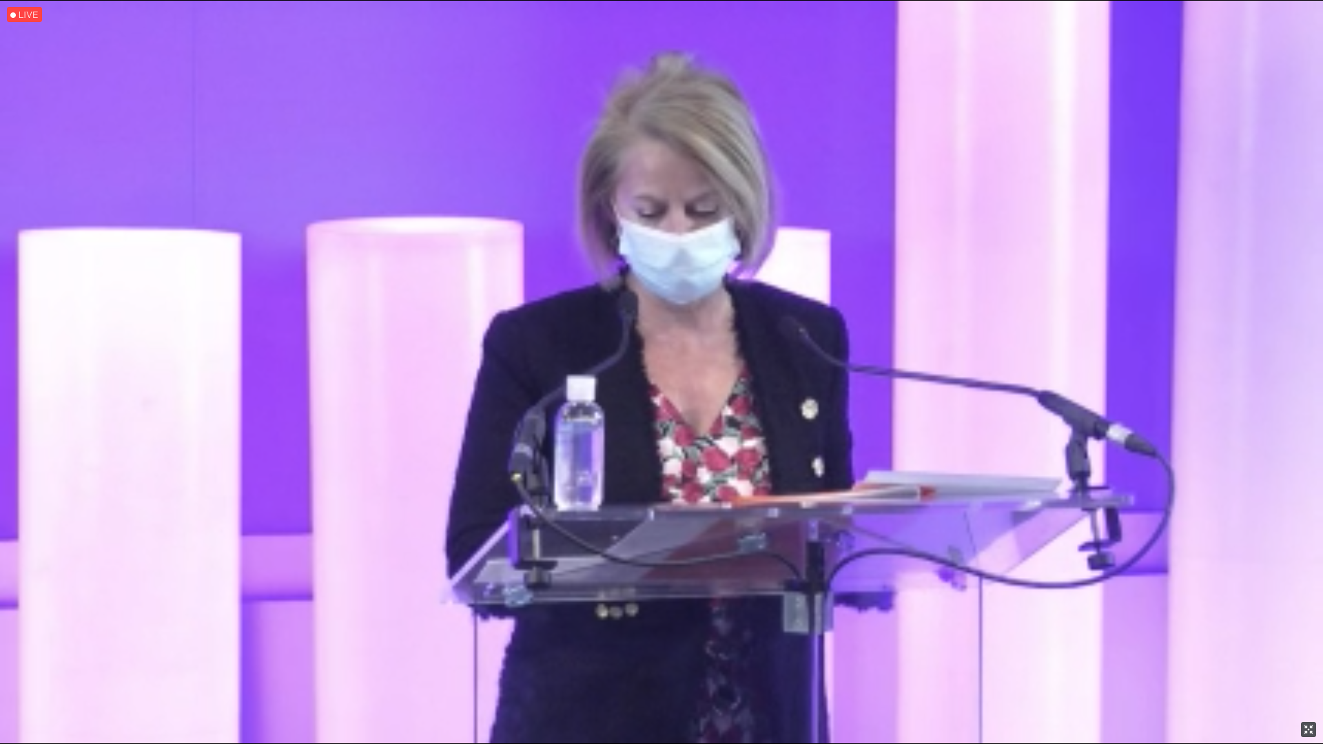 Brigitte Bourguignon, ministre déléguée chargée de l’Autonomie. © Capture d'écran
