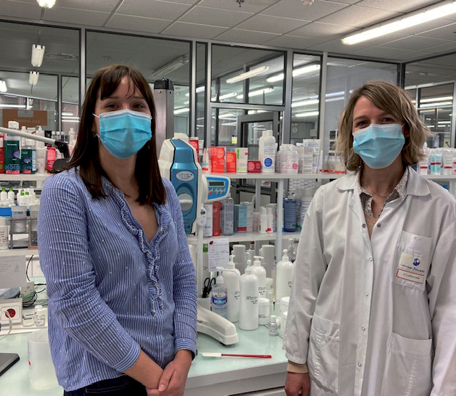 Justine Allio, cheffe de marque Rivadouce et Nathalie Larnaudie, directrice R&D. ©DR