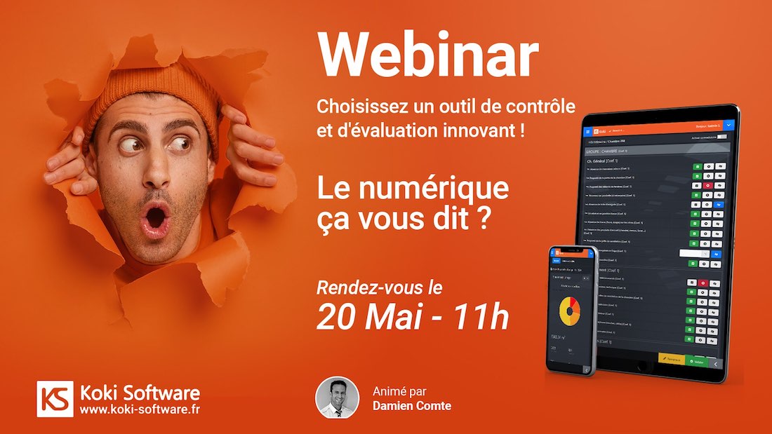 Koki Software anime trois webinaires autour du bio-nettoyage et de la traçabilité