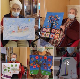 Plus de 2 000 résidents de maisons de retraite participent au grand concours de peinture 2021 de Retraite Plus