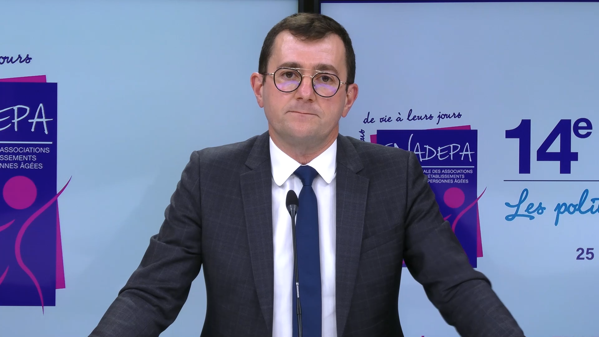 Jean-Pierre Riso, président de la FNADEPA. © Capture