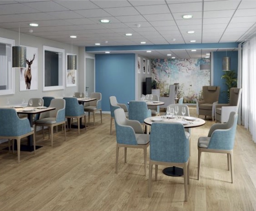 Inauguration de l’EHPAD Les Vignes à Nanterre célébrant la fin des travaux d’embellissement Inauguration de l’EHPAD Les Vignes à Nanterre célébrant la fin des travaux d’embellissement