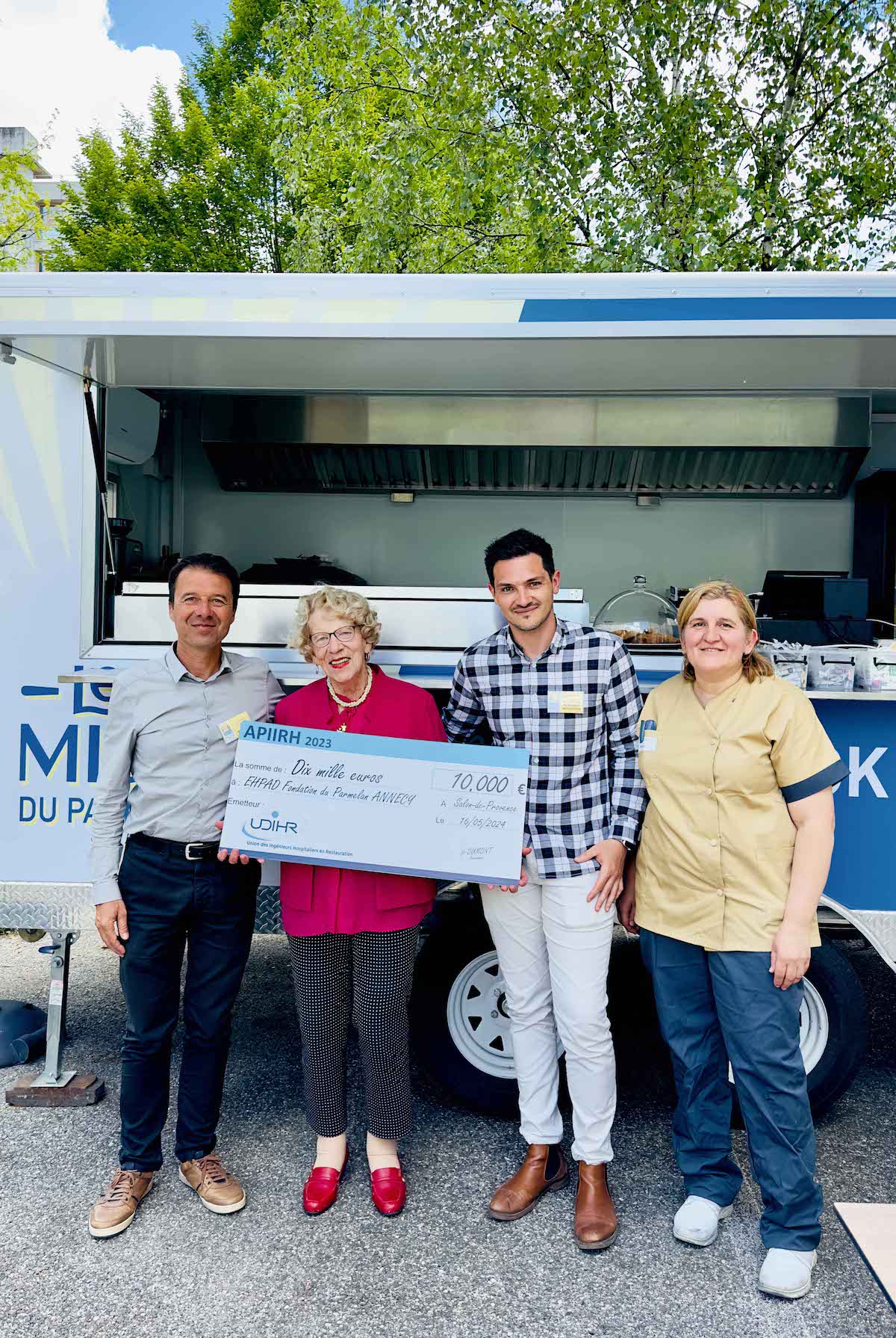 La Fondation du Parmelan lauréate de la première édition de l’Appel à projet innovant des ingénieurs hospitaliers en restauration (APIIHR)