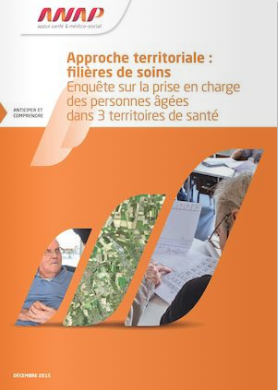 Parution de la publication « Approche territoriale : Filières de soins - Enquête sur la prise en charge des personnes âgées dans 3 territoires de santé » de l’ANAP Parution de la publication « Approche territoriale : Filières de soins - Enquête sur la prise en charge des personnes âgées dans 3 territoires de santé » de l’ANAP