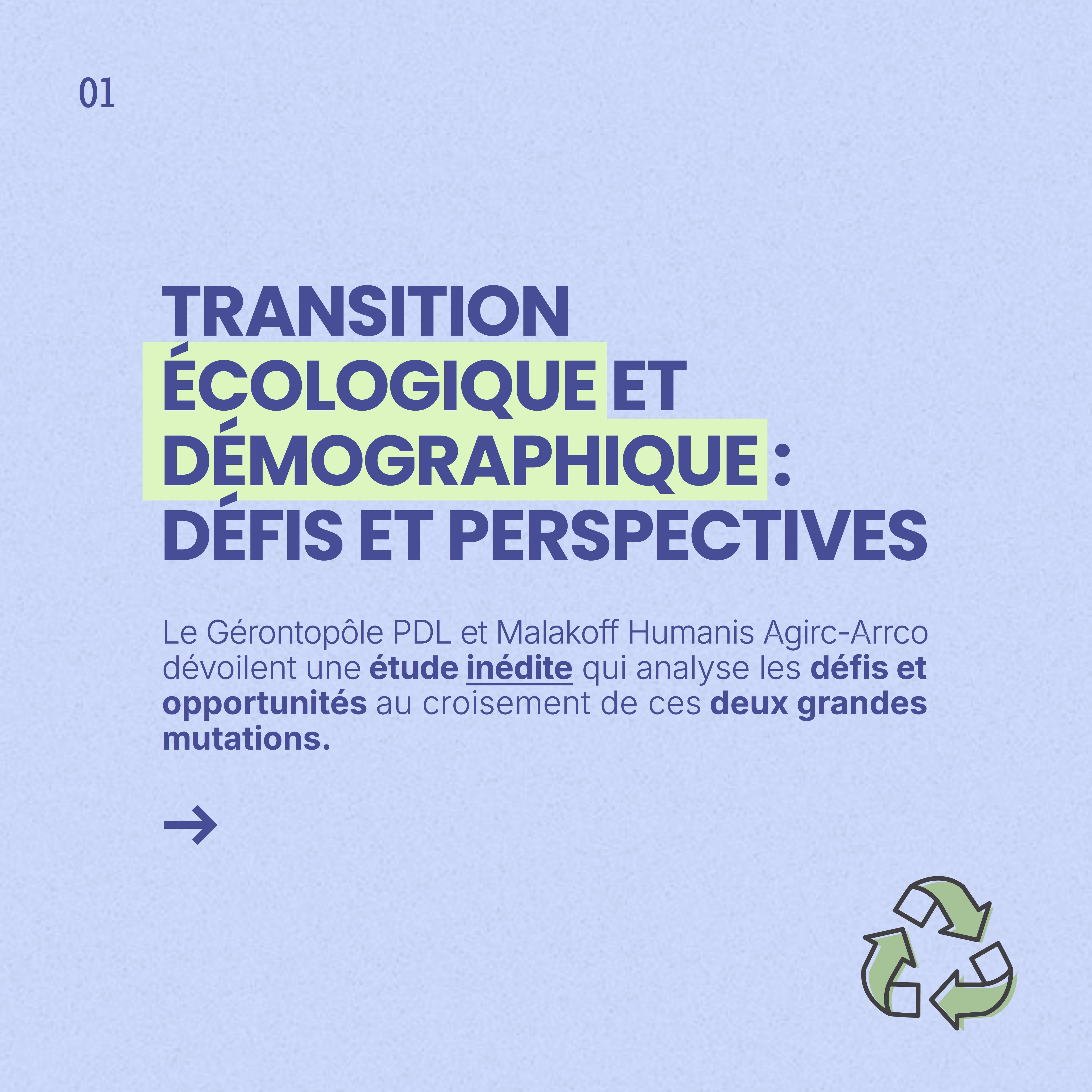 Quand écologie et vieillissement se rejoignent : une étude inédite sur les défis croisés des transitions écologique et démographique