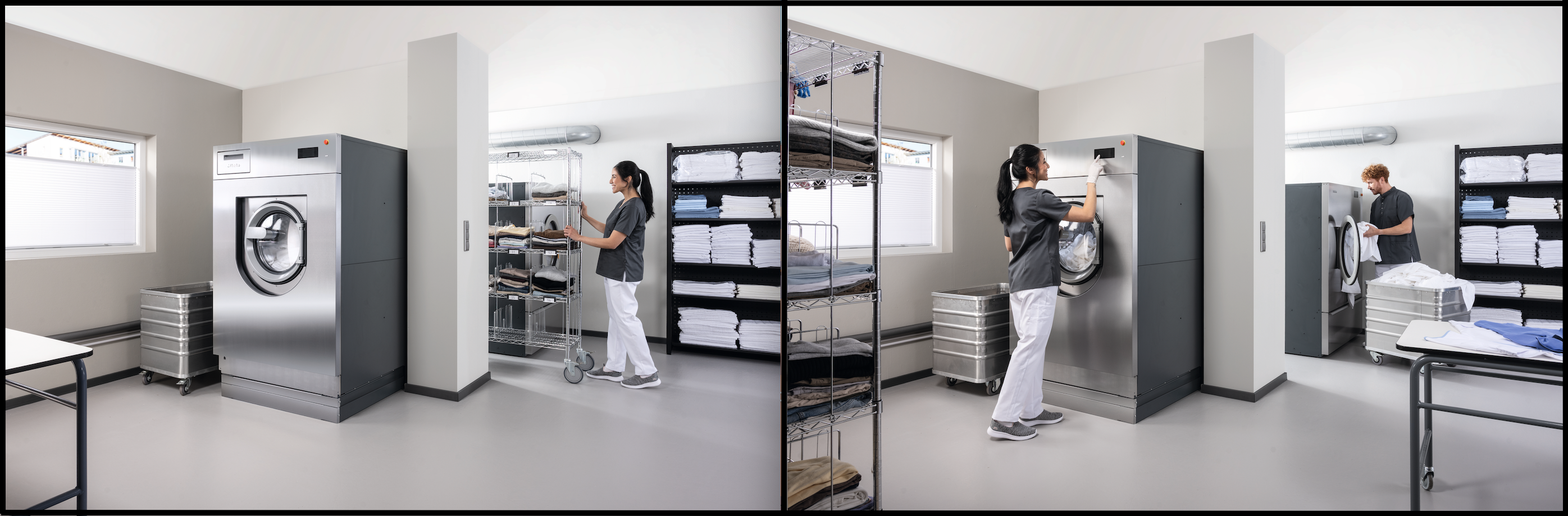 Miele Benchmark : une solution de blanchisserie professionnelle pensée pour les établissements de santé