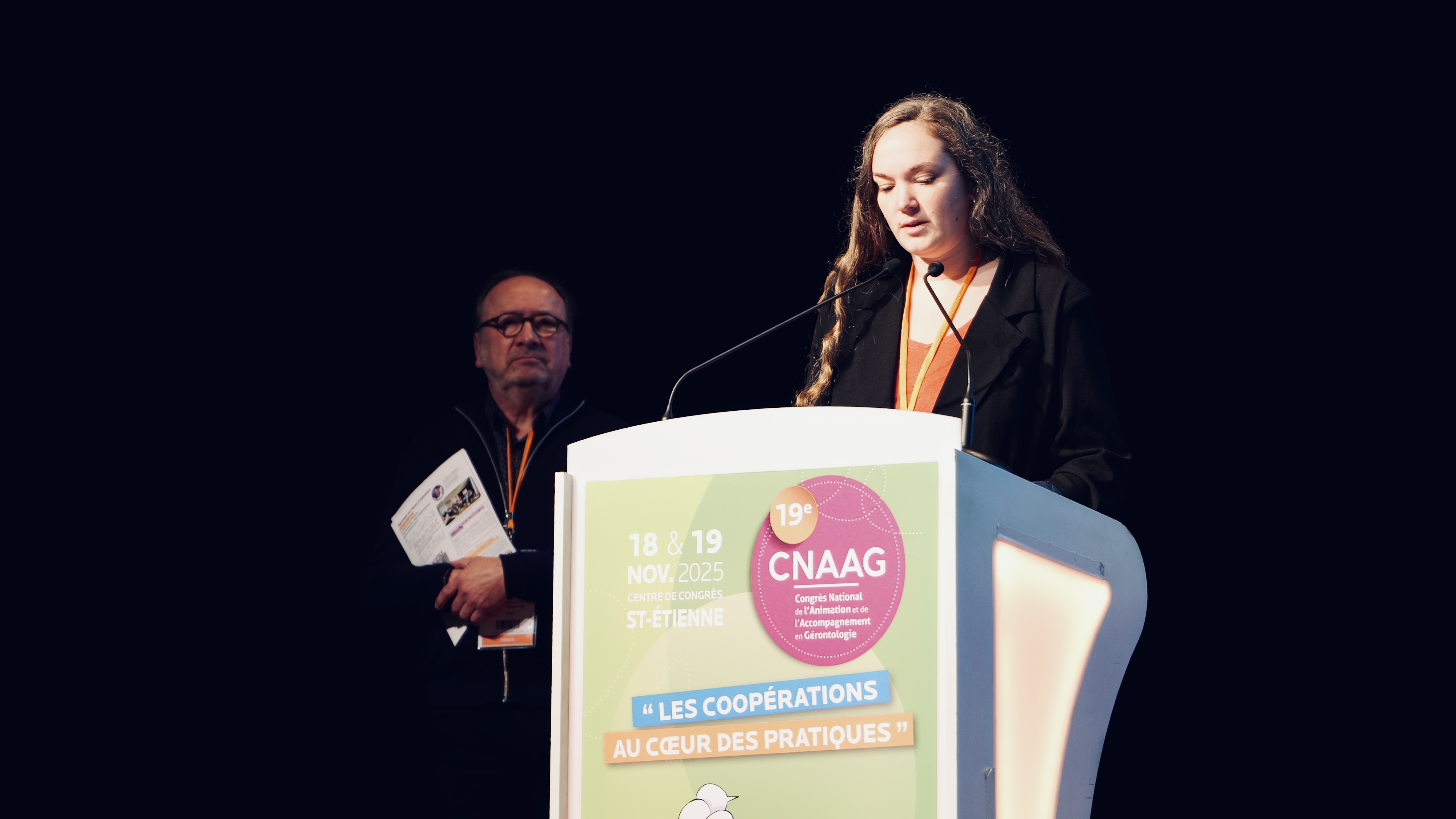 Pauline ALLAIN (présidente) et Yves MASSARDIER (Vice-président). ©DR