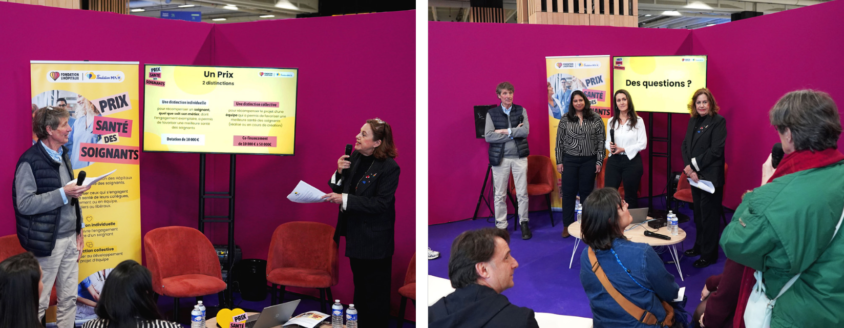 La Fondation des Hôpitaux et la Fondation MNH lancent la 2ème édition du Prix Santé des Soignants