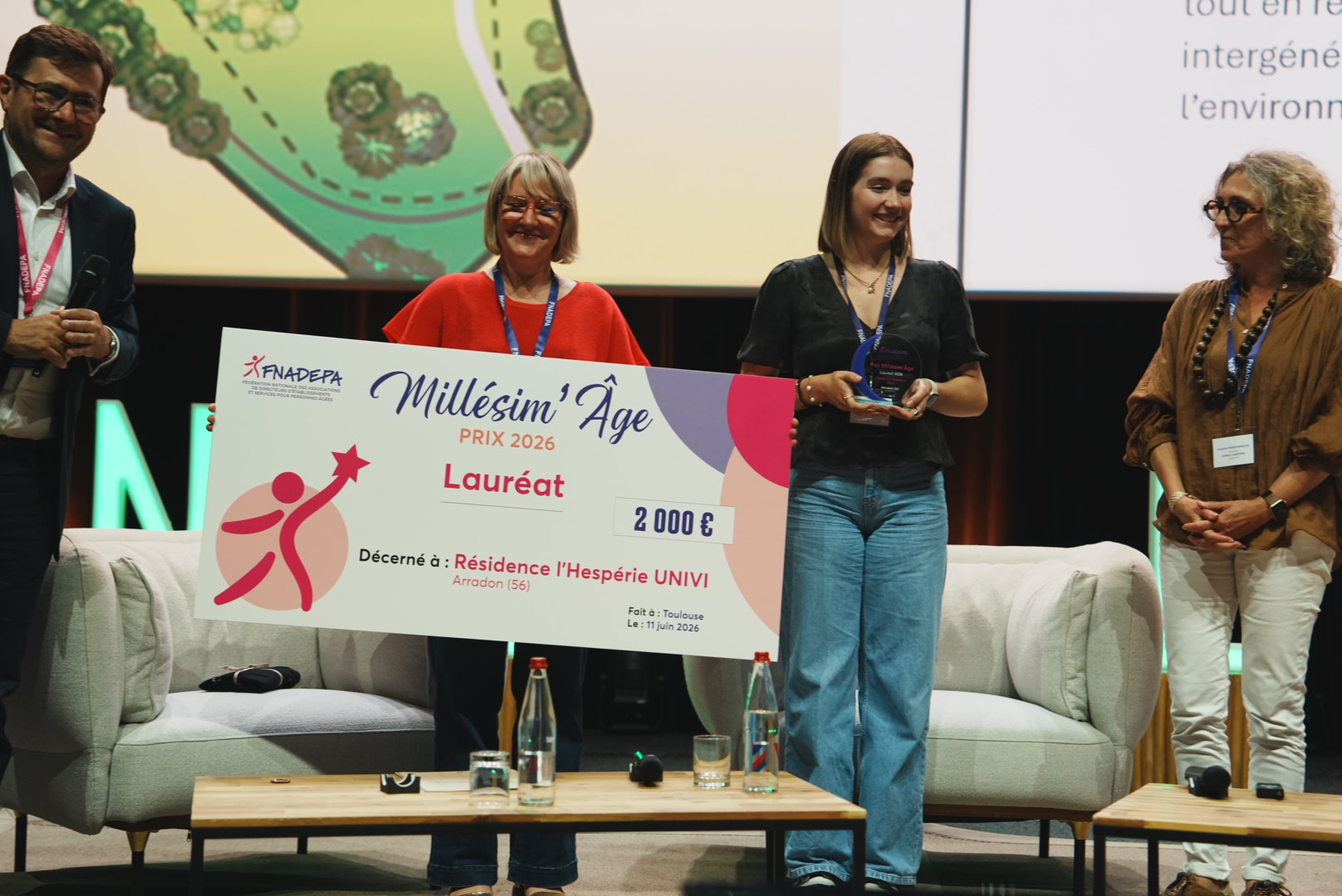 Prix Millésim’Âge 2026 : Biodiversité et “upcycling” de T-shirt récompensés !