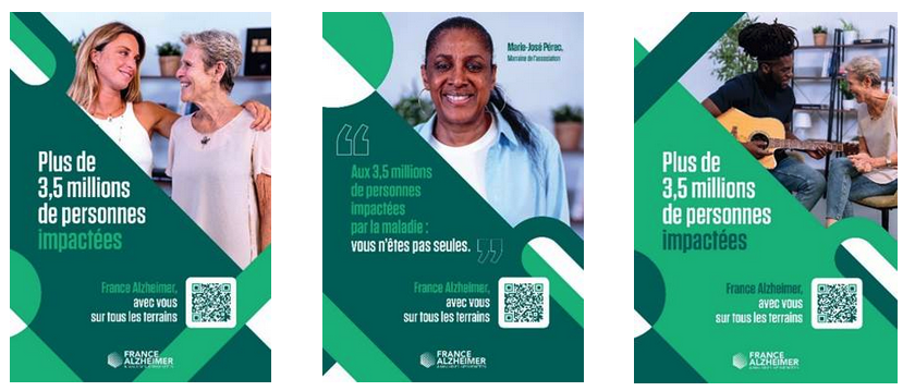France Alzheimer dévoile sa nouvelle campagne soutenue par Marie-José Pérec