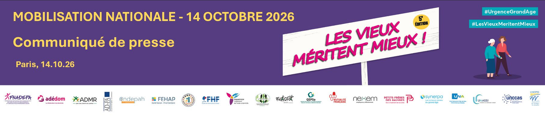 Les vieux méritent mieux : appel pour une ambition politique