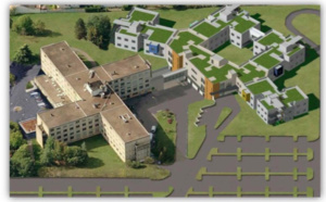 CHR d'Orléans : Pose de la 1ère pierre du nouvel EHPAD du Pôle Personnes âgées