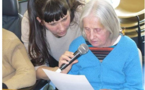 Avec l'association des Trans Musicales et le CHU de Rennes, les résidents de l'EHPAD vocalisent et polyphonisent sur des airs d'électro