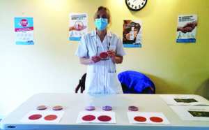 Hygiène des mains : une journée d’animations dans un EHPAD Breton