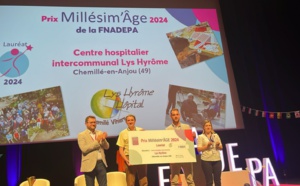 Prix Millésim’âge 2024 de la FNADEPA : Le CHI Lys Hyrôme lauréat