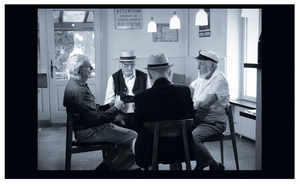 Trophée Scènes Cultes et Coup de cœur du jury: « La Partie de Cartes », par la Villa Beausoleil de Saint-Cyr-au-Mont-d’Or
