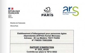 Mise en ligne des rapports du plan de contrôle des EHPAD