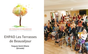L’EHPAD Les Terrasses de Beauséjour reçoit pour la deuxième année consécutive le label Vivre