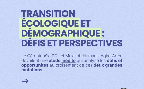 Quand écologie et vieillissement se rejoignent : une étude inédite sur les défis croisés des transitions écologique et démographique