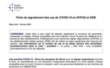 Signalement des cas de Covid-19, nouveau dispositif national