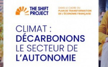 "Décarbonons le secteur de l'autonomie !" : The Shift Project publie son rapport intermédiaire